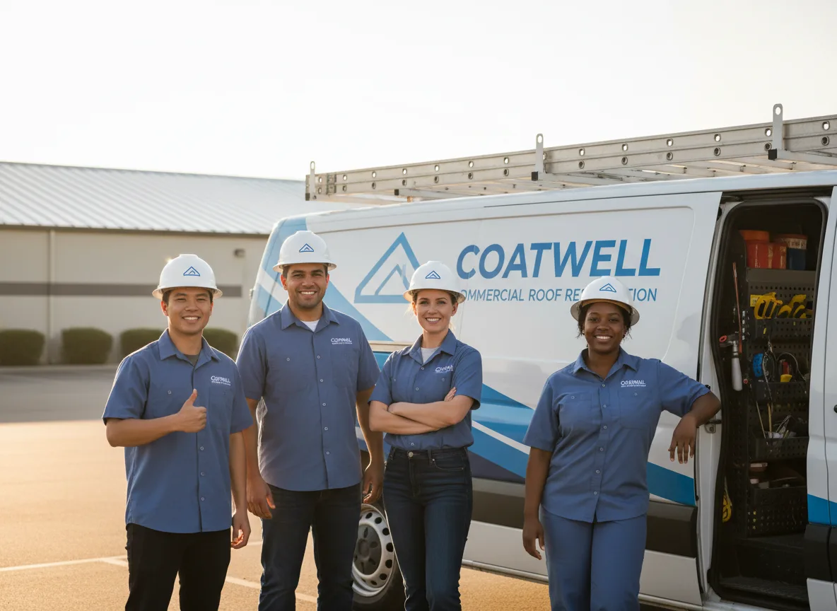 Commercial roof coating company in Hudson, SD